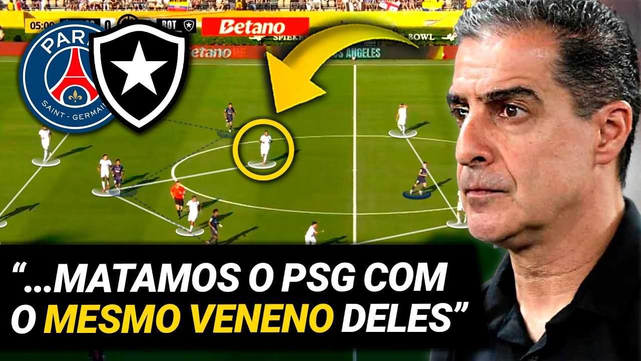 Como o Botafogo Desarmou e Bateu o PSG na Copa do Mundo de Clubes