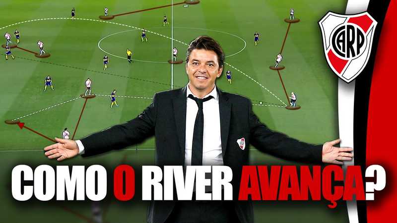 Como o River Plate Avança em Campo?