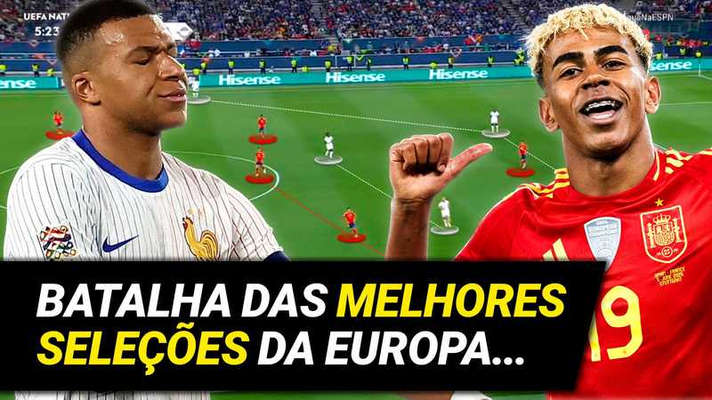 Espanha 5 x 4 França | Outro Nível no Futebol de Seleções